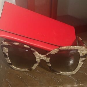 Fendi Women's Marble Pattern Sunglasses